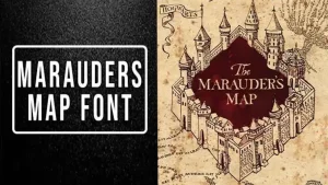 Unlock The Mysteries Of Marauders Map Fonts – A Journey into the Unknown