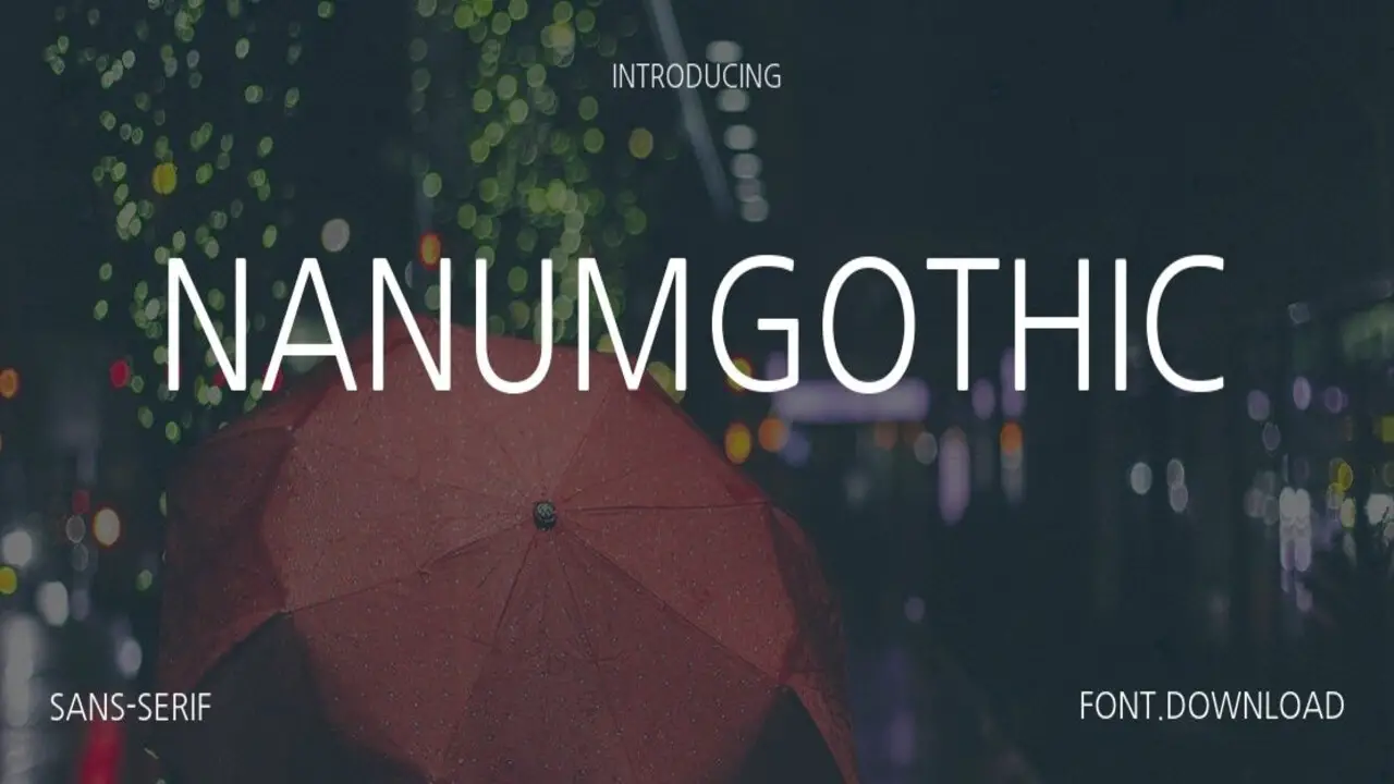 Nanumgothic