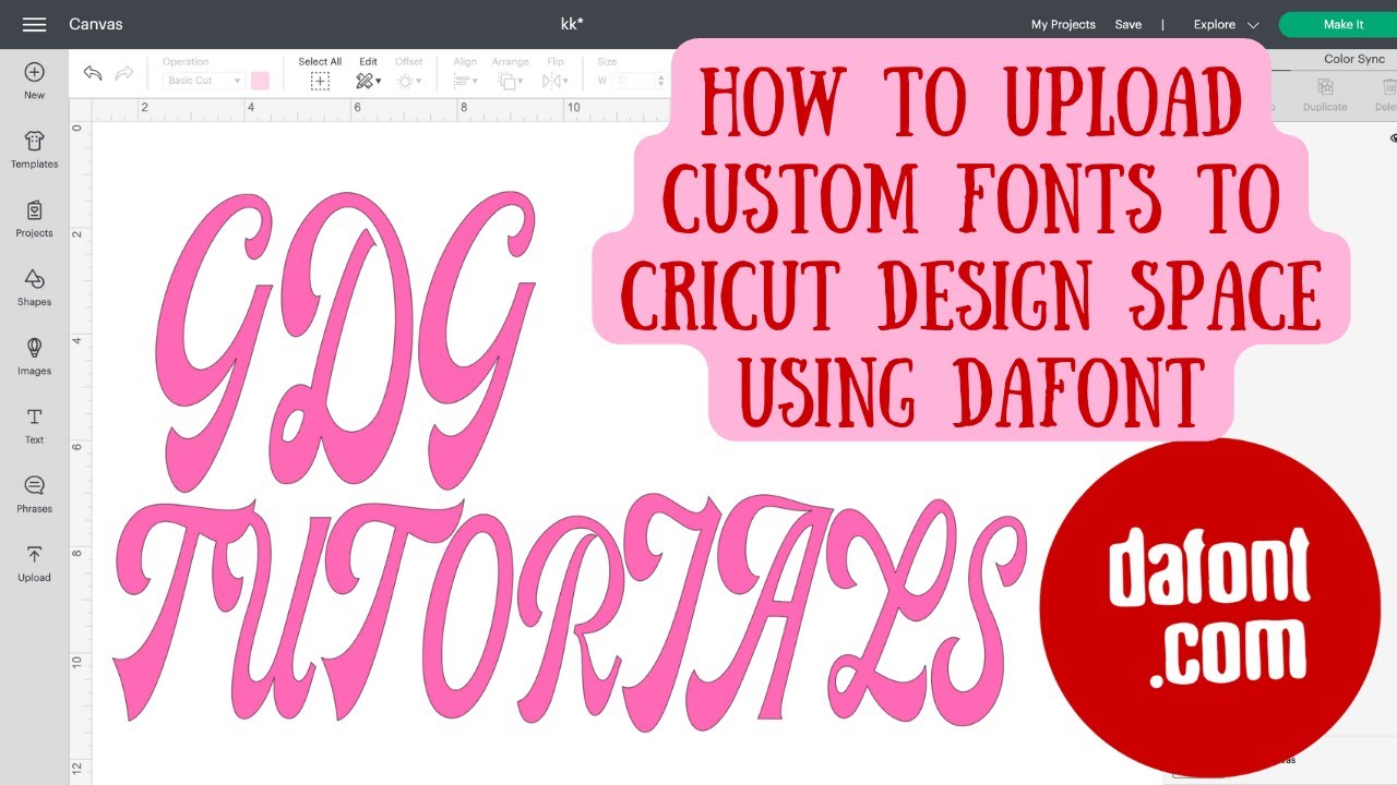 Necessary Software For Downloading Fonts From Dafont To A Cricut