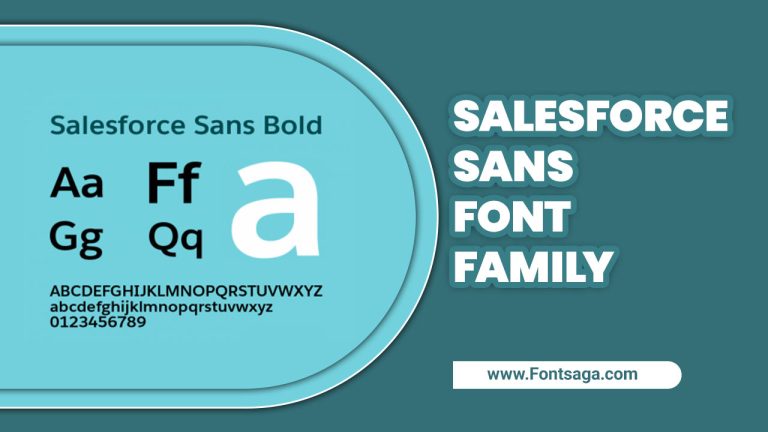 Salesforce Sans Font Family