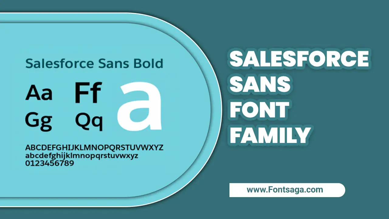 Salesforce Sans Font Family