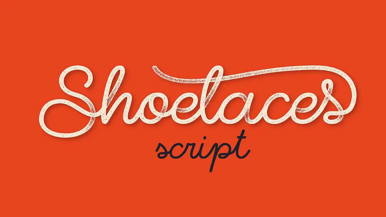 Shoelace Font Is A Unique And Creative Way To Add Personality To Your Designs
