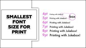 Smallest Font Size For Print – All Details