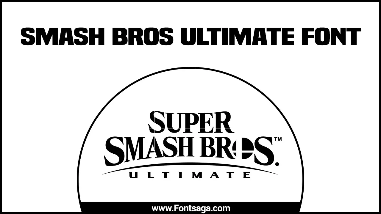 Smash Bros Ultimate Font