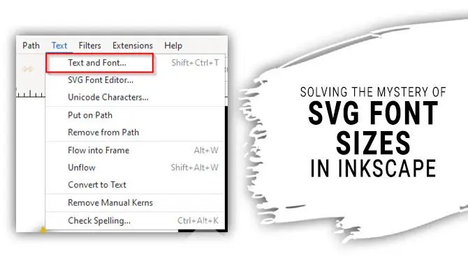 Solving The Mystery Of SVG Font Sizes In Inkscape
