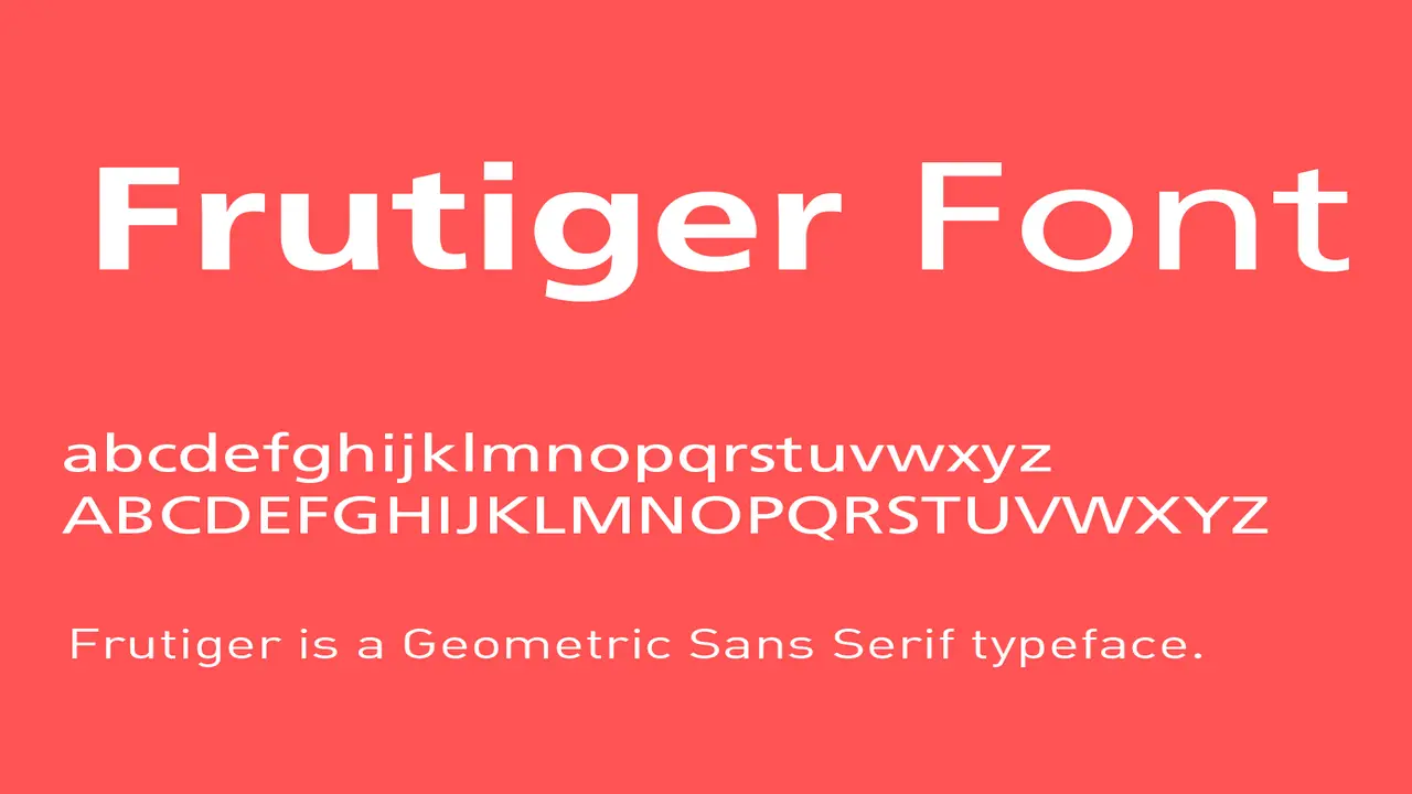 Unlocking The Potential Of Similar Fonts To Frutiger