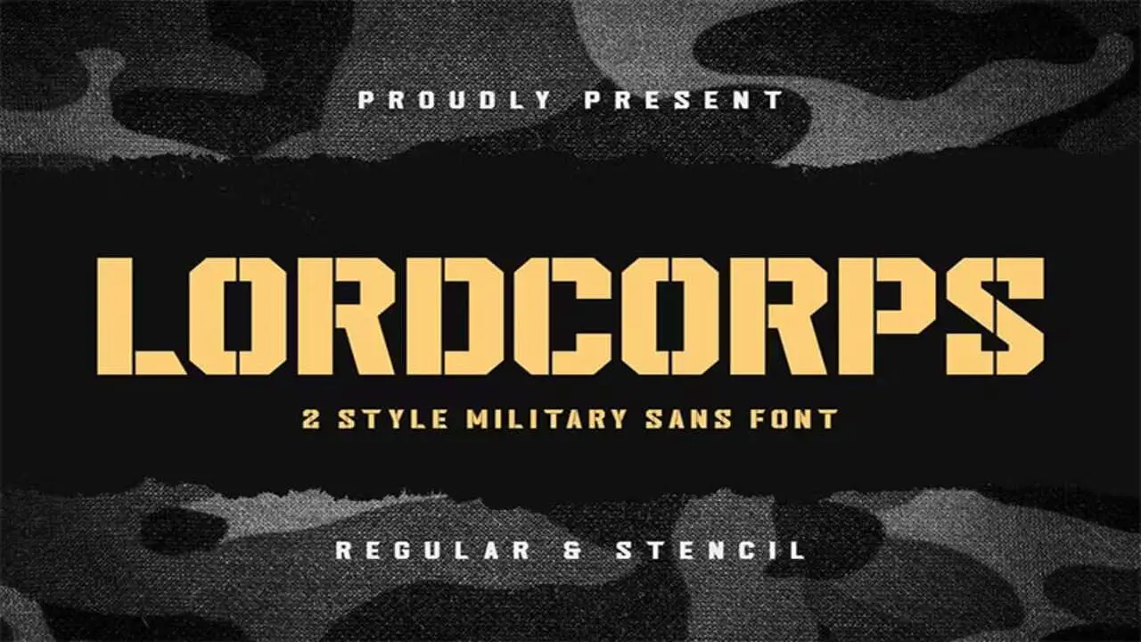 WWII Fonts Used In Military Logos