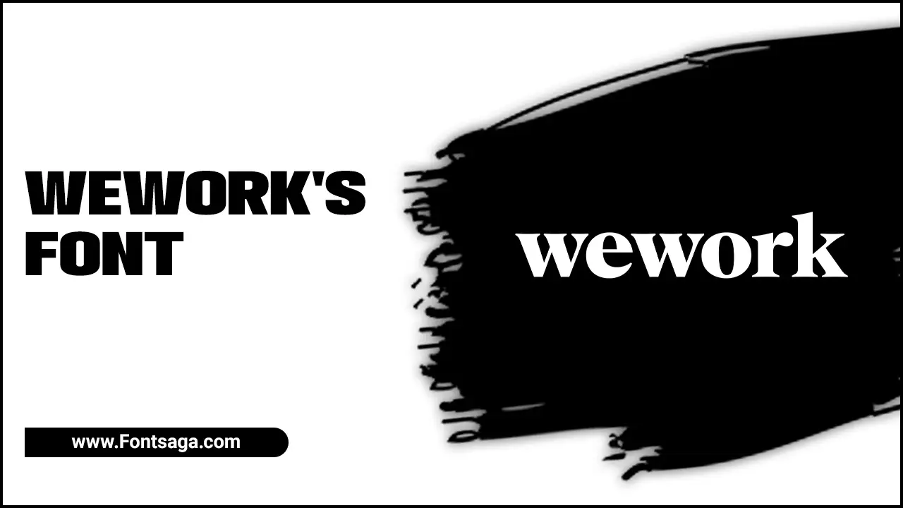 Wework's Font