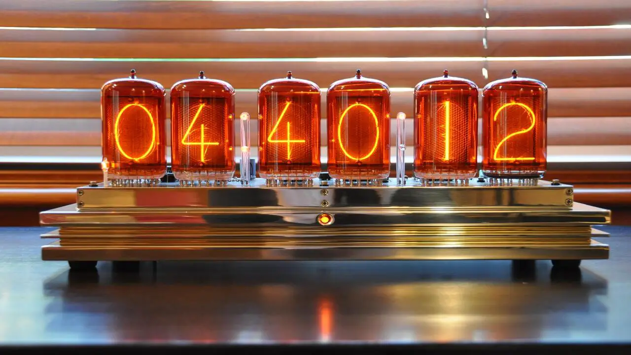 What Are Some Common Uses Of The Nixie Tube Font In Digital Media Today