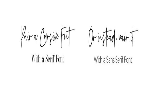 What Are Some Of The Benefits Of Using A Cursive Serif Font