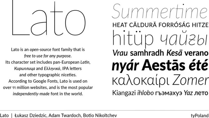What Are The Characteristics Of This Font