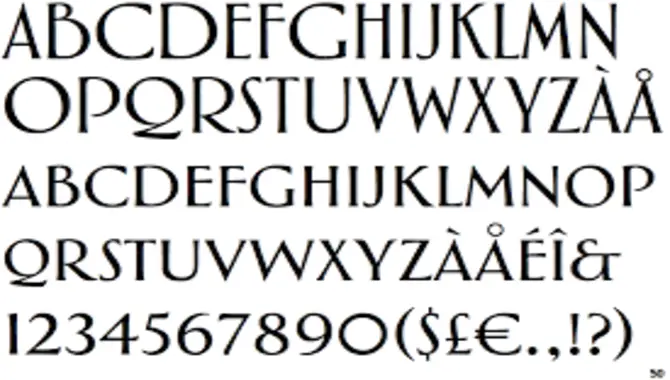 What Are The Different Features Of Silent Movie Fonts
