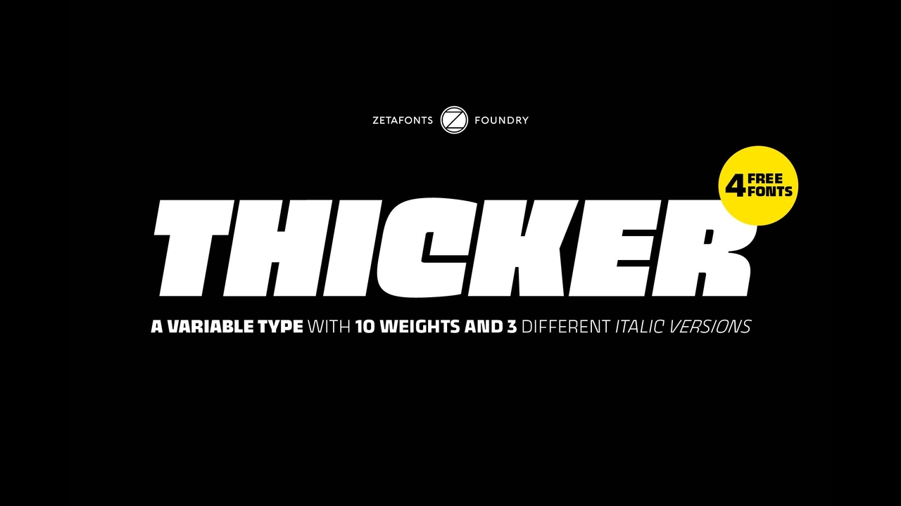 What Are Thicken Fonts