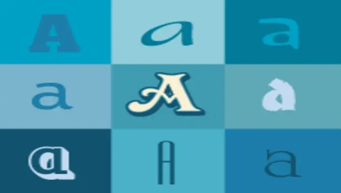 What Does The Letter a Look Like In Different Fonts