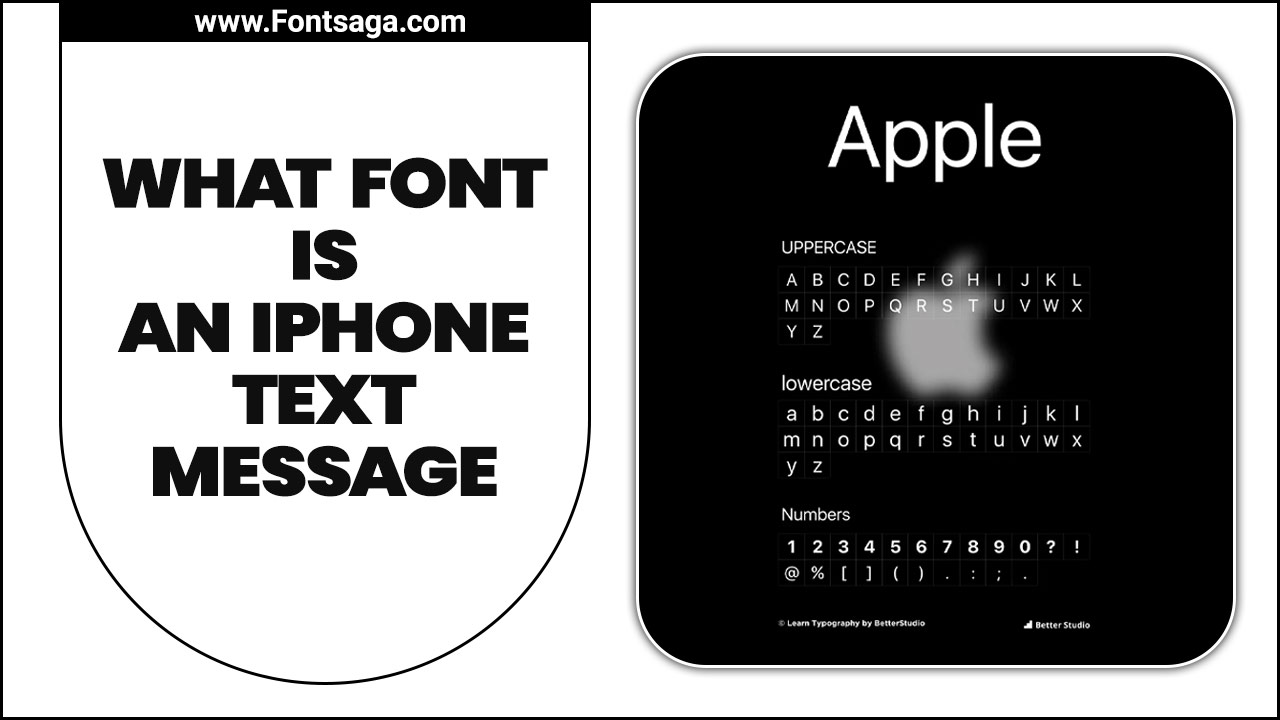 What Font Is An iPhone Text Message
