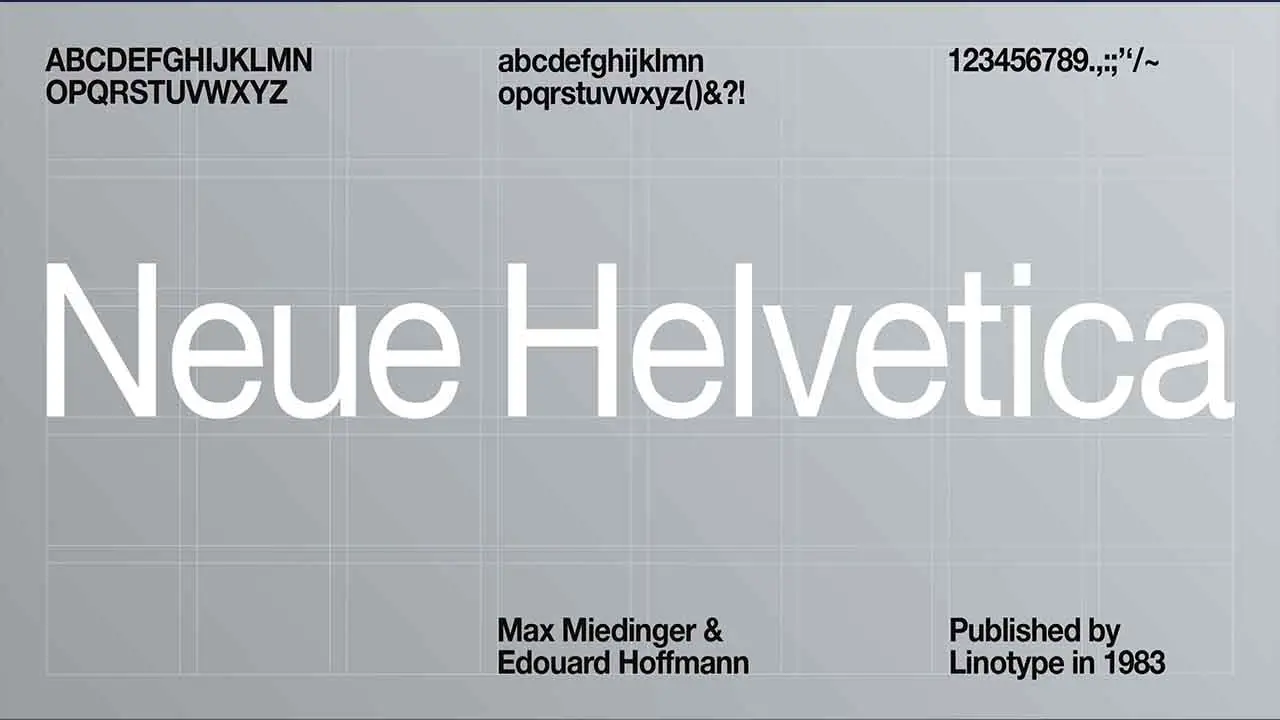 What Is Helvetica Neue