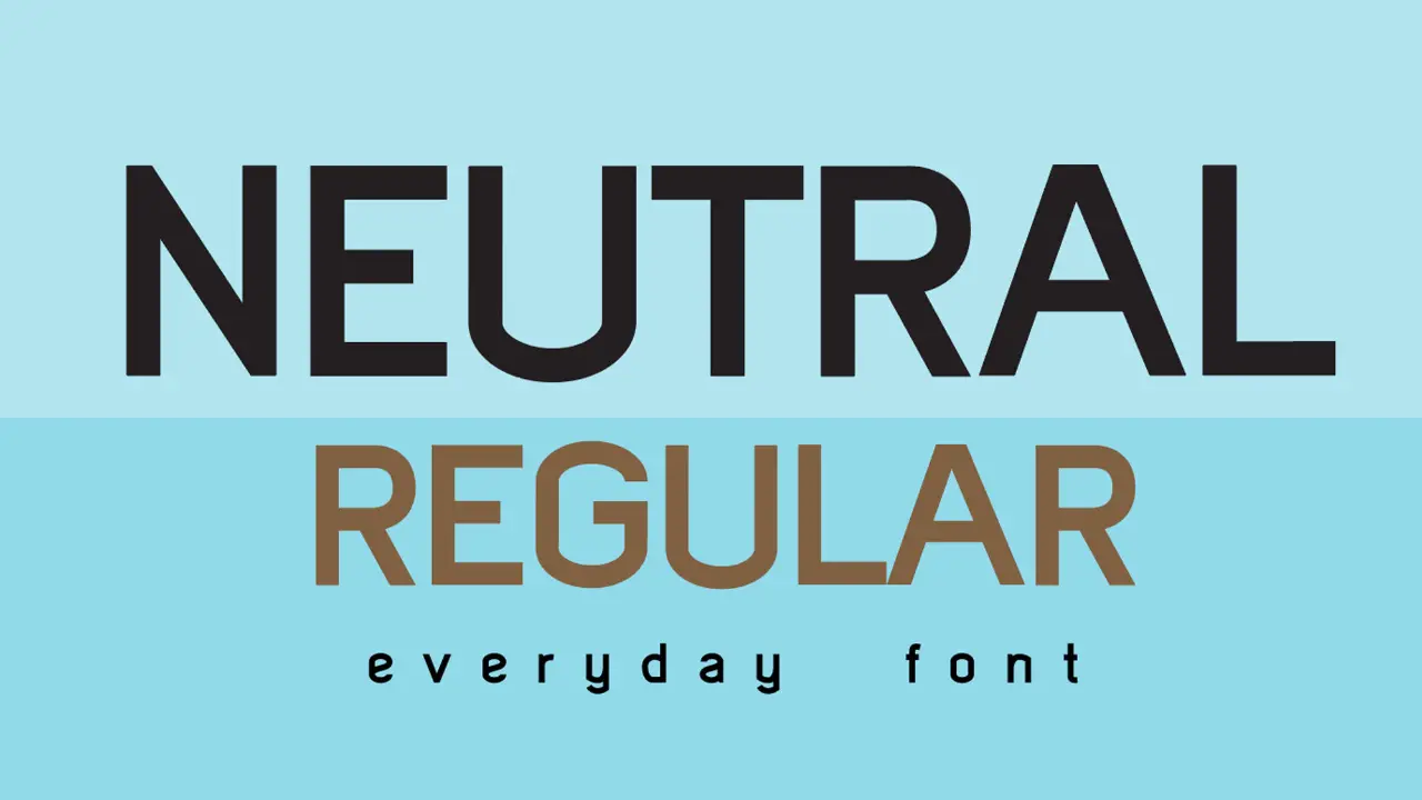 What Is The Definition Of A Neutral Font