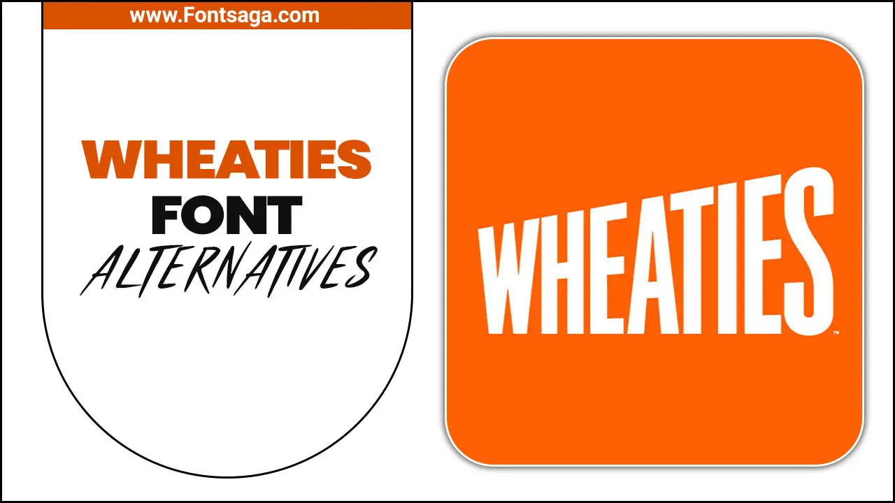 Wheaties Font Alternatives