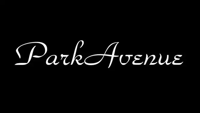 Who Created The Park Avenue Font