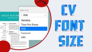 All About Of CV Font Size – A Compressive Guide