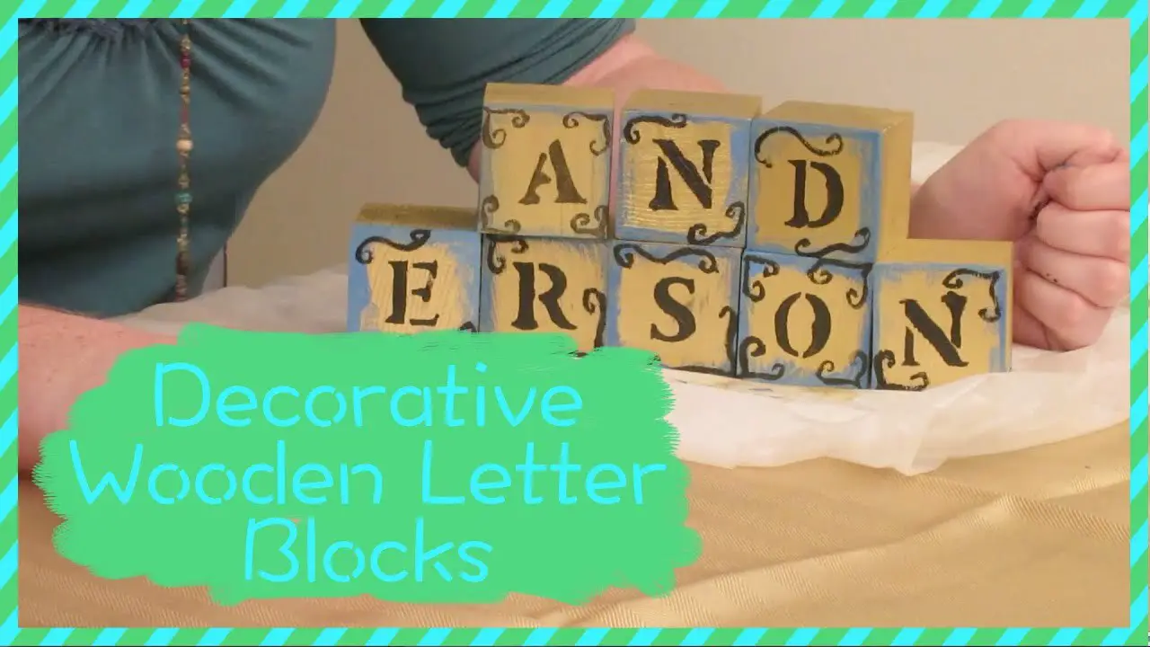 5 Tips For Crafting Creative Designs With Wooden Alphabet Block Font