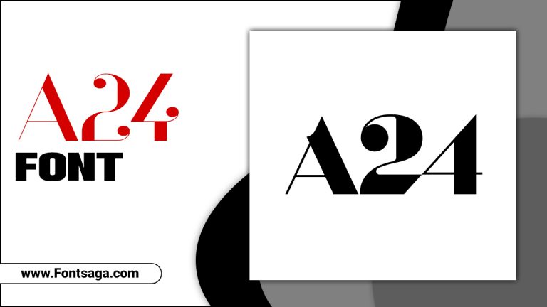 A24 Font – A Closer Look