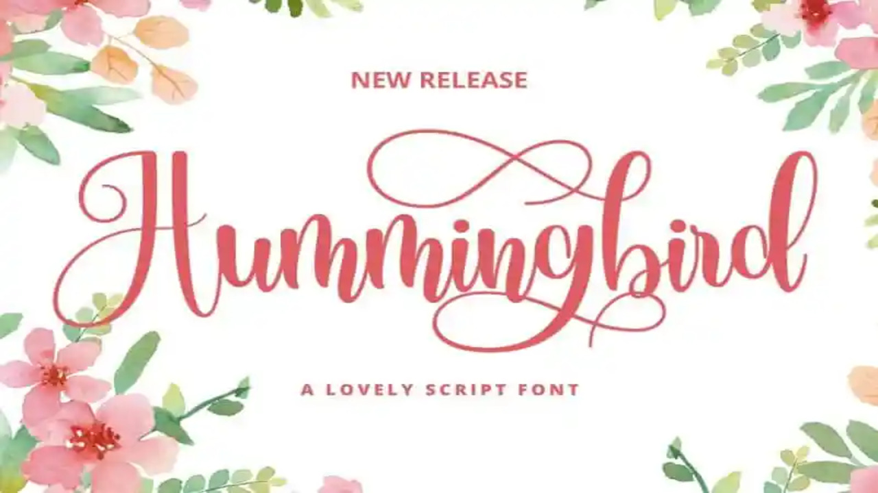 Applications For The Humming Bold Font