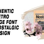Authentic Retro Vintage Font For Nostalgic Design