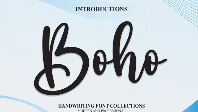 Best Free Boho Fonts