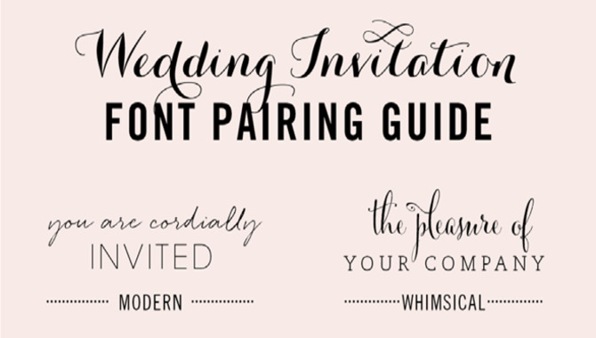 Best Pairings With Bridesmaid Font