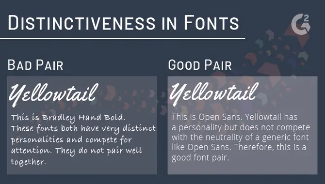 Best Practices For Font Pairing