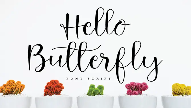 Butterfly Script Font