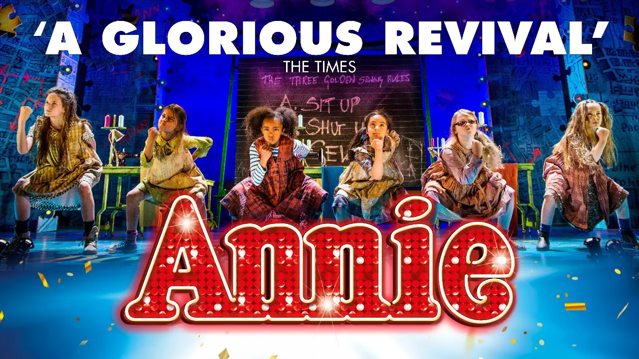 Characteristics Of Annie Musical Font