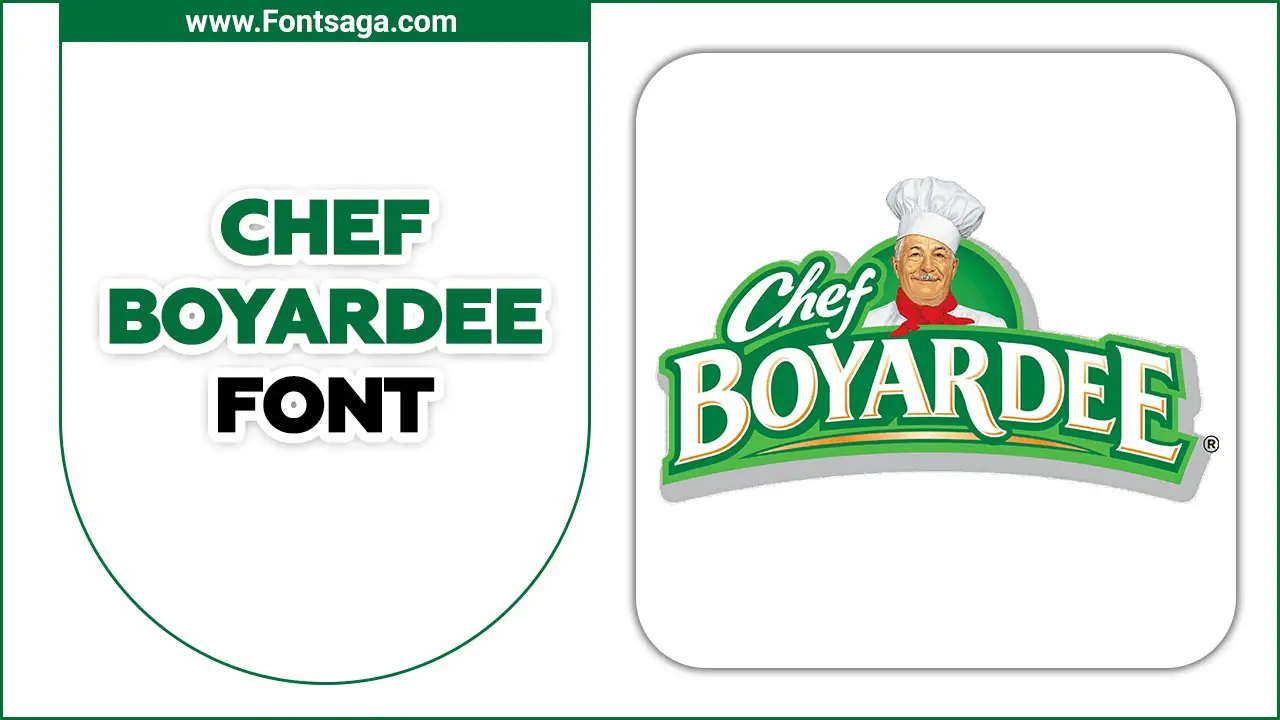 Chef Boyardee Font