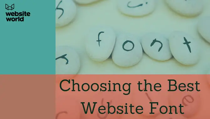 Choosing Fonts For Your Website