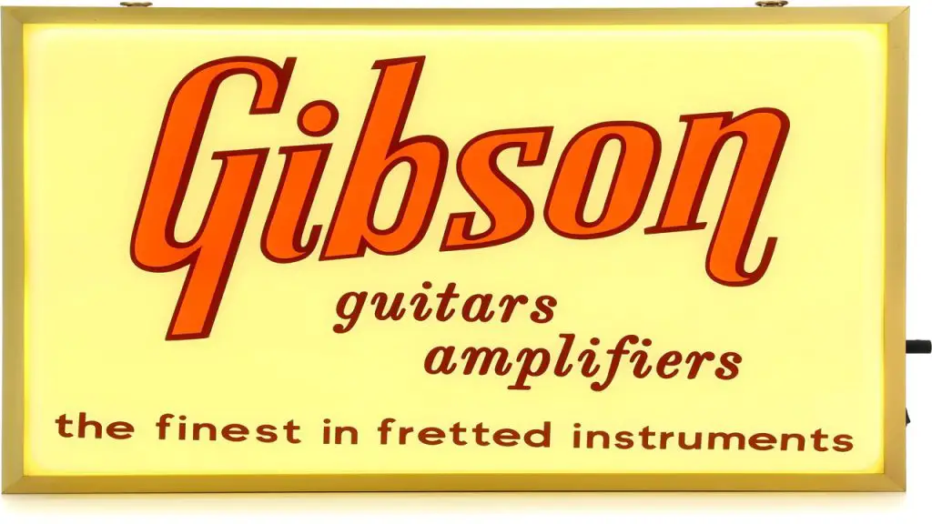 Gibson Guitar Font - Strumming Up Creative Typography