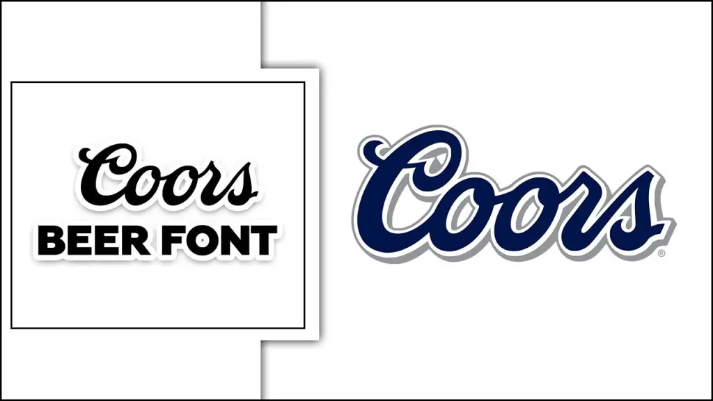 coors font generator