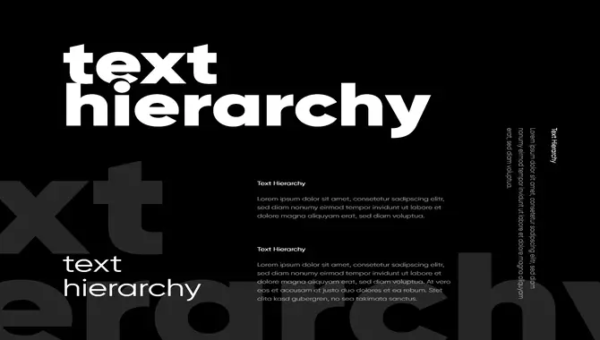 Creating A Balanced Text Hierarchy