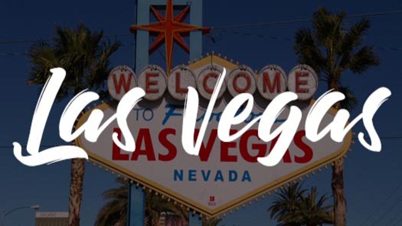 Design Of Welcome To Las Vegas Font