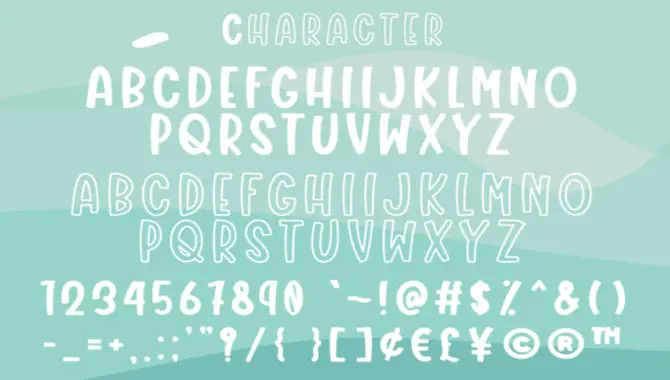 Different Styles Of Flamingo Font