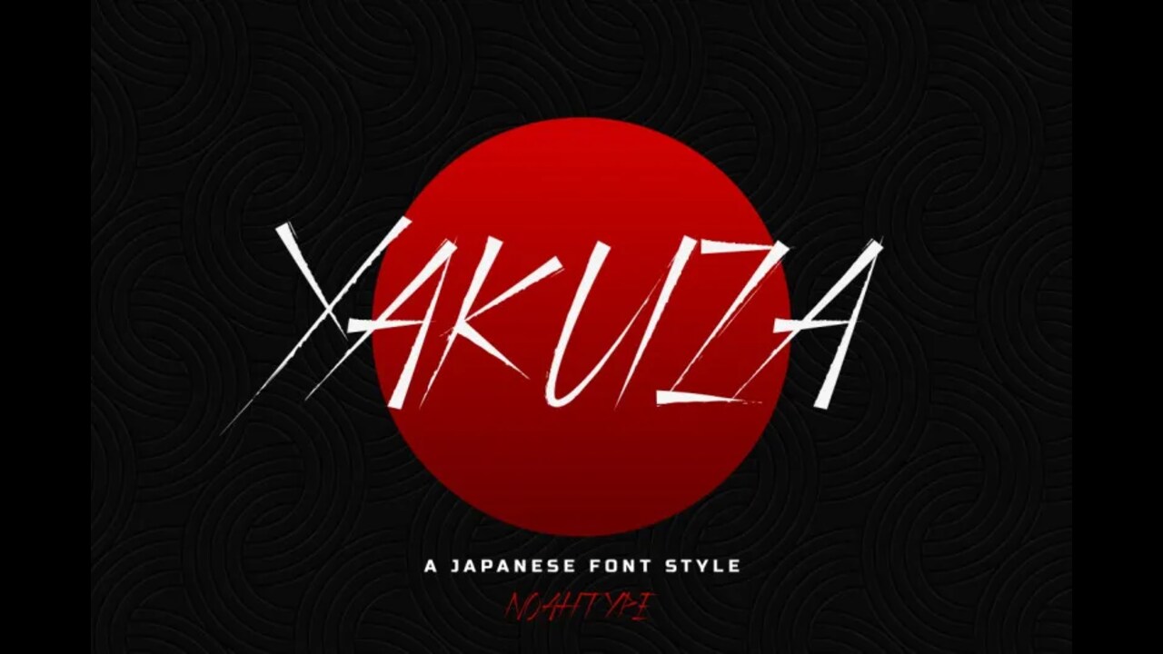 Discover The Intriguing World Of Yakuza Font