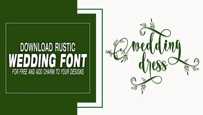 Download Rustic Wedding Font For Free