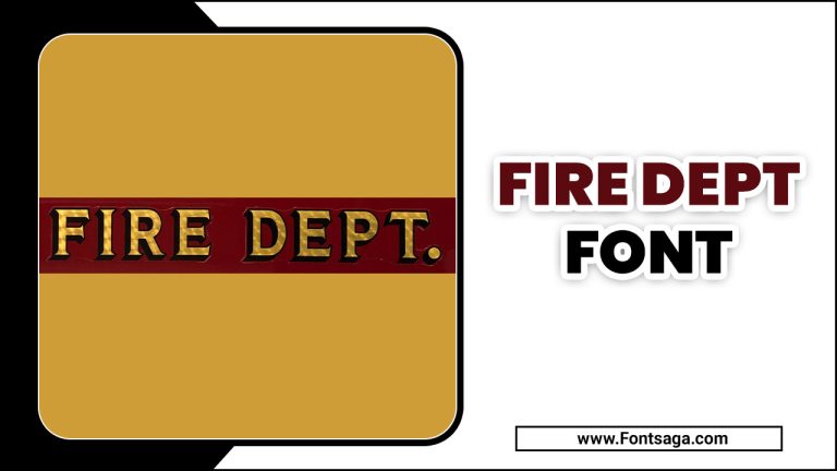 Fire Dept Font