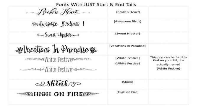 Fonts With Script And Extra Glyphs