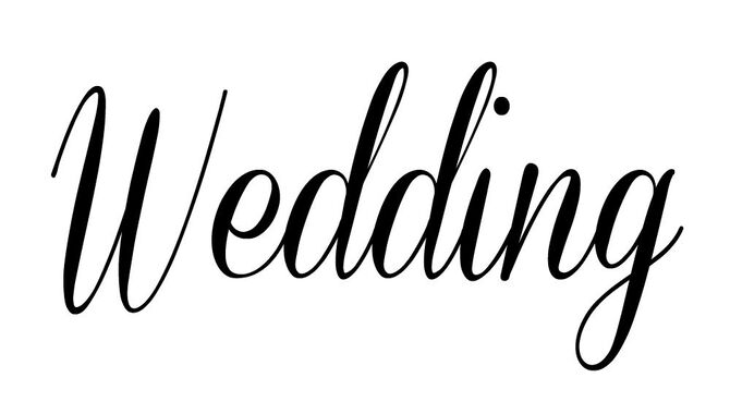 Formal Wedding Font Styles