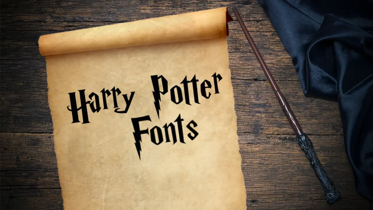 Formatting Text With Harry Potter Fonts