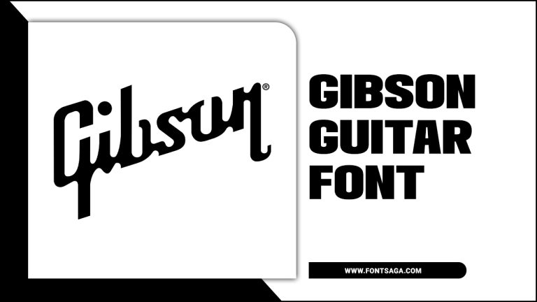 Uncovering The Design Secrets Of The Gibson Guitar Font