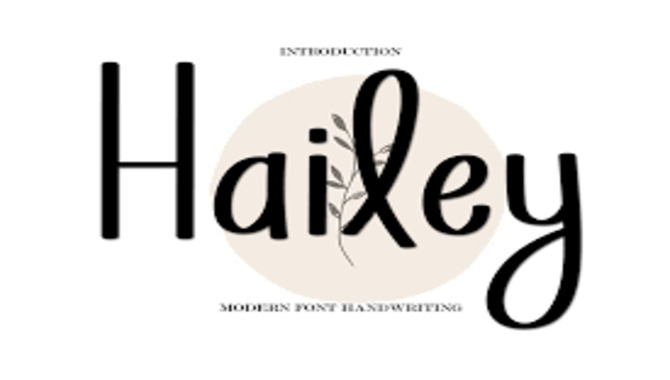 Hailey Font Licensing Options
