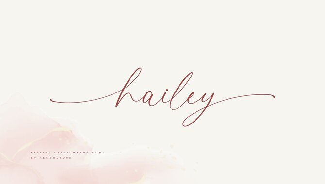 Hailey Font Origin And History
