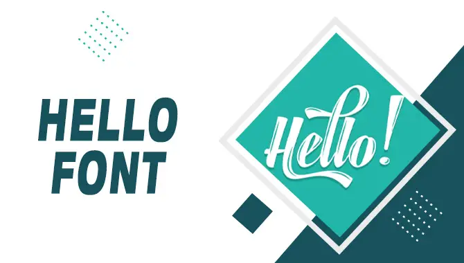 Hello Font